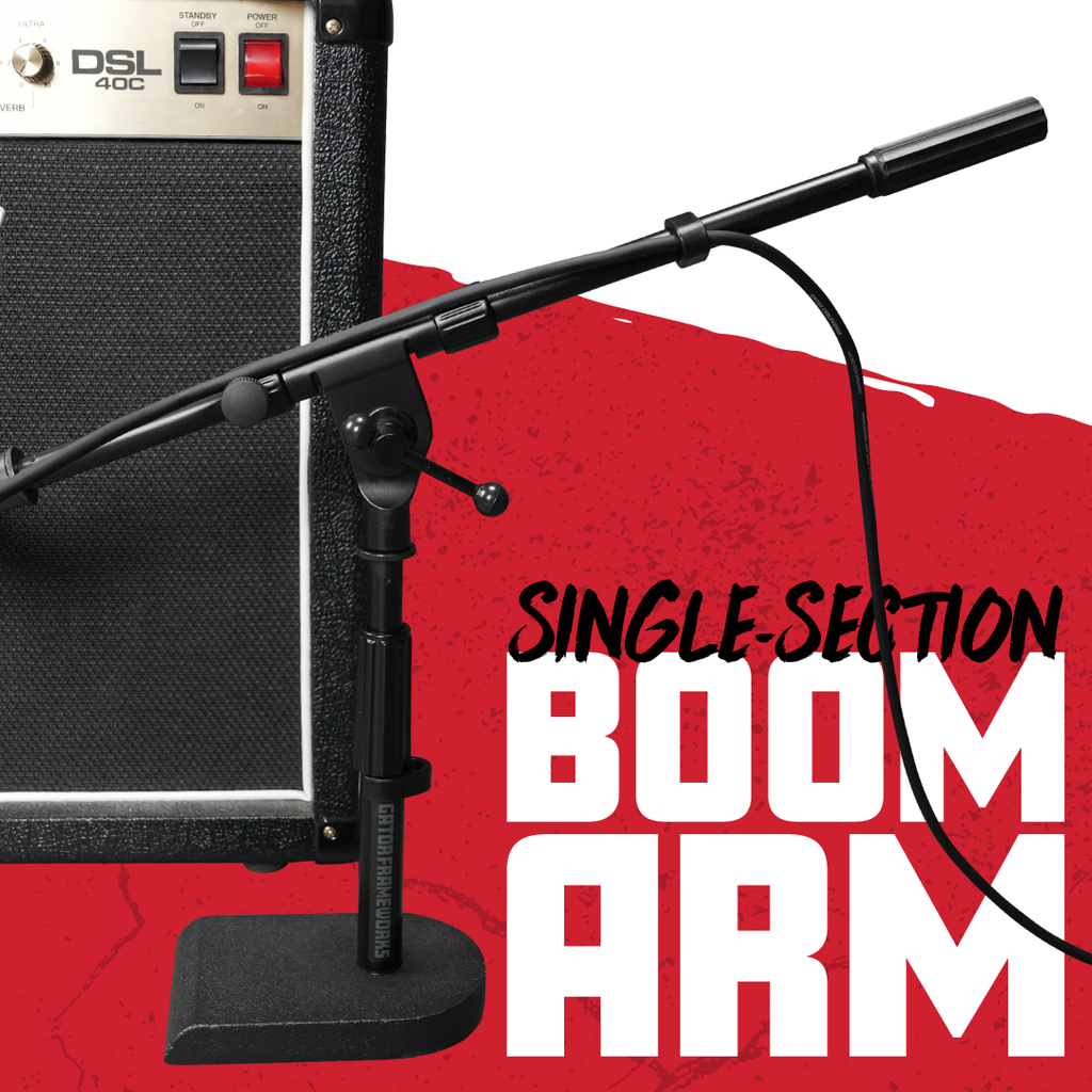 Bass Drum/Boom Combo Mic Stand