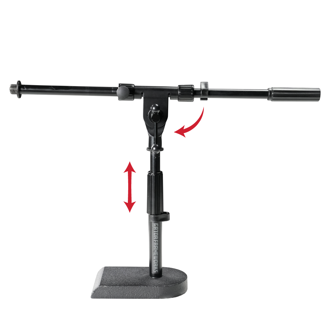 Bass Drum/Boom Combo Mic Stand
