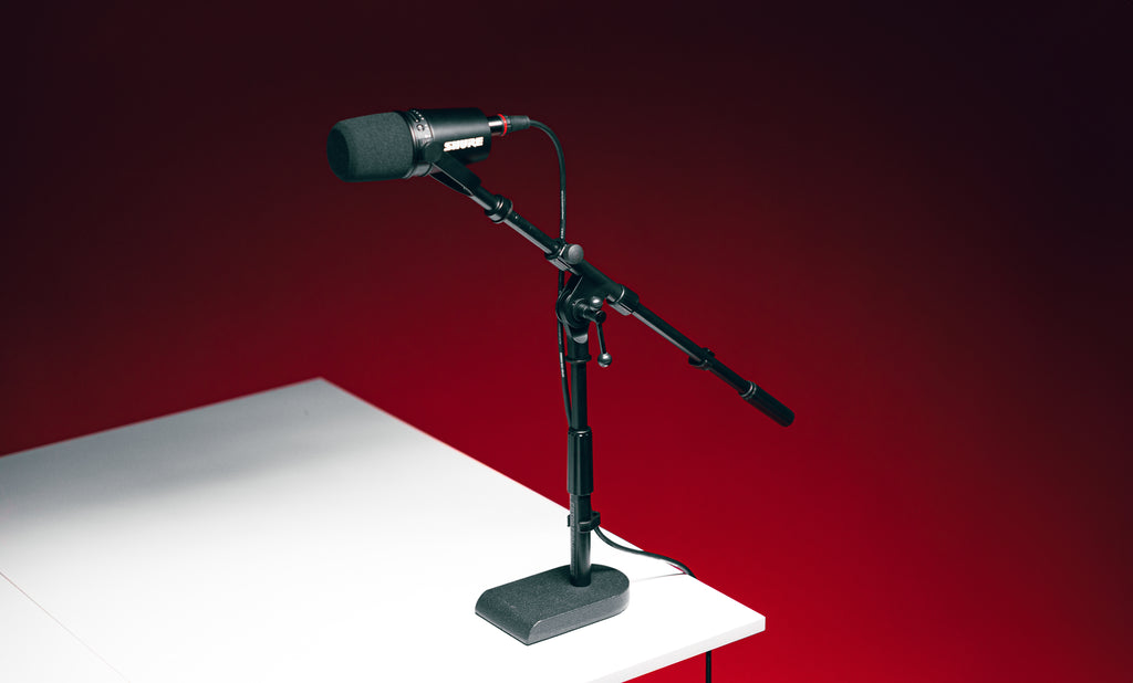 Bass Drum/Boom Combo Mic Stand