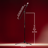 Heavy-Duty Telescoping Boom Mic Stand