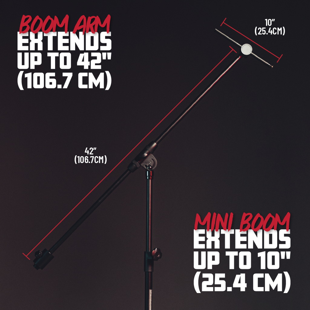 Tripod Studio Boom Mic Stand