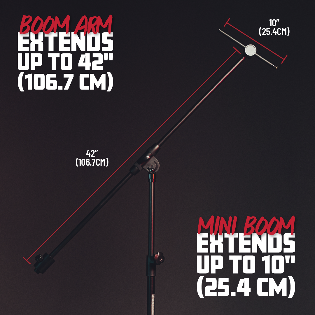 Tripod Studio Boom Mic Stand