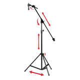 Tripod Studio Boom Mic Stand