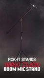 Tripod Studio Boom Mic Stand