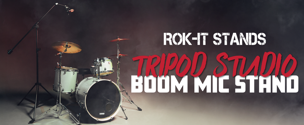 Tripod Studio Boom Mic Stand