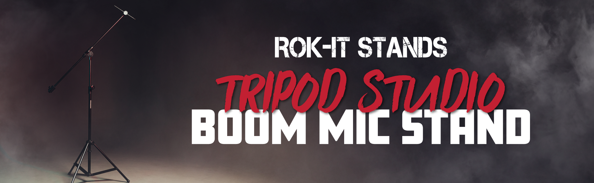 Tripod Studio Boom Mic Stand