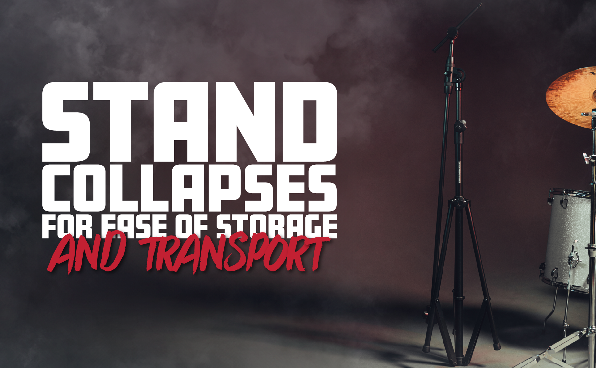 Tripod Studio Boom Mic Stand