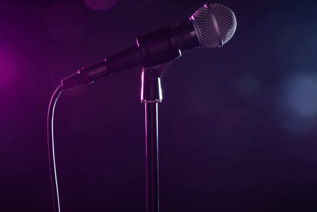 Rok-It Round Base Mic Stand