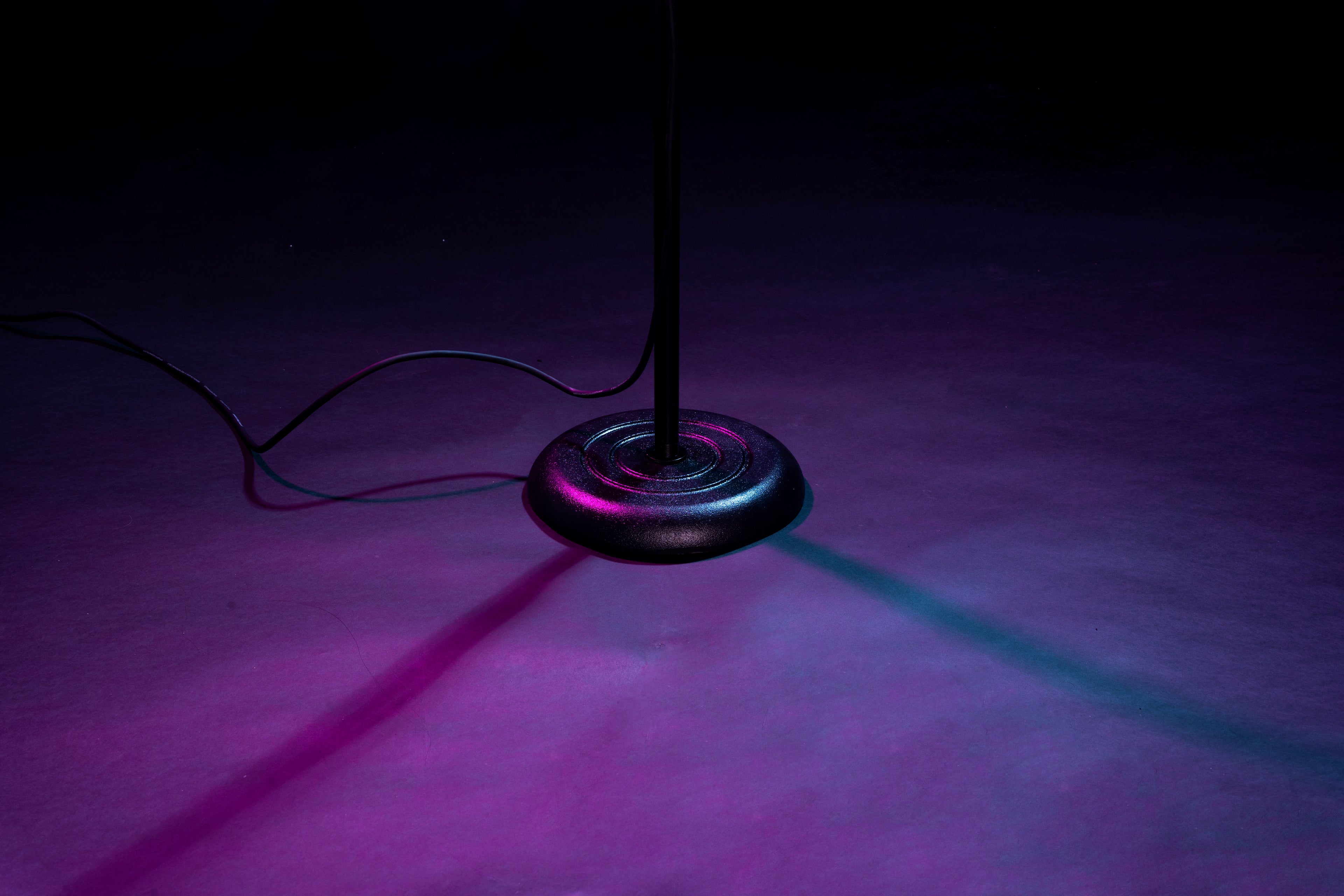 Rok-It Round Base Mic Stand