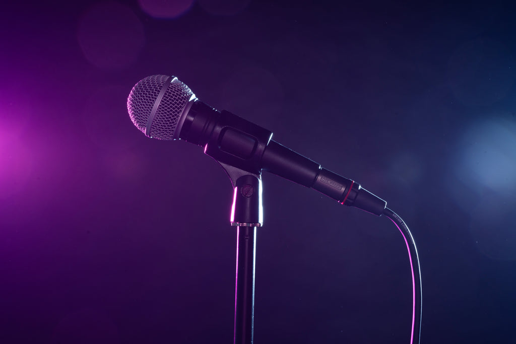 Rok-It Round Base Mic Stand