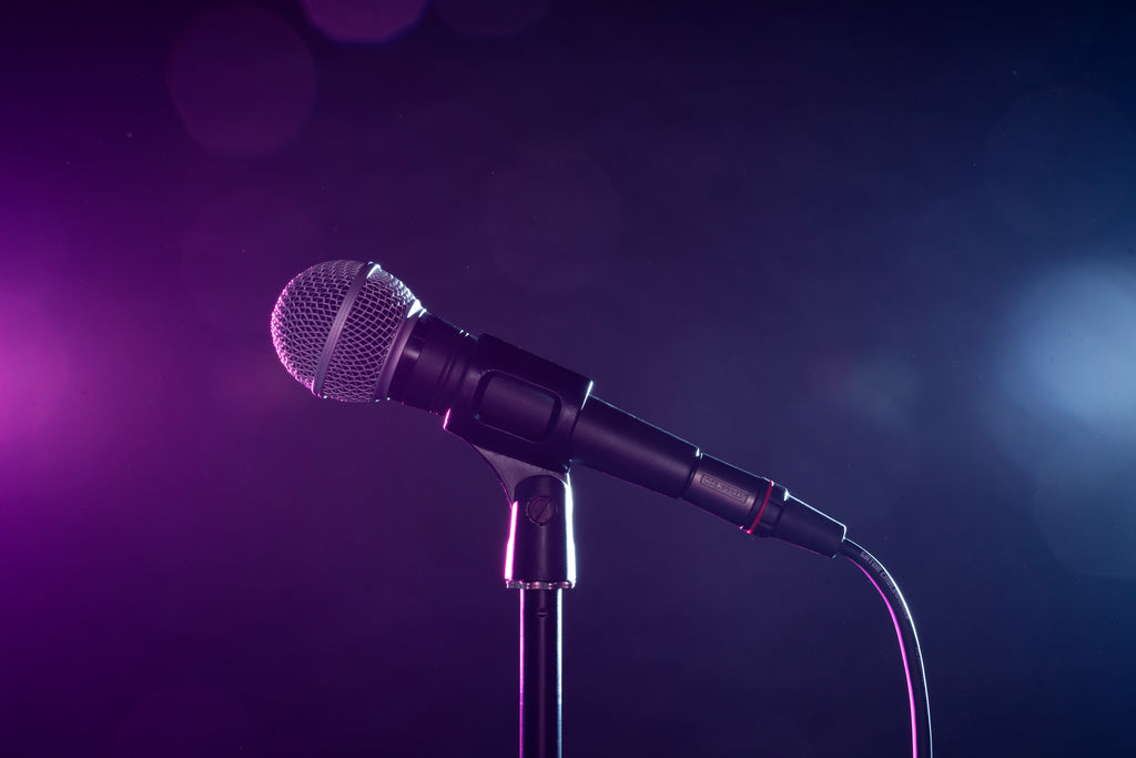 Rok-It Round Base Mic Stand