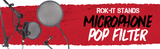 Rok-It Microphone Pop Filter