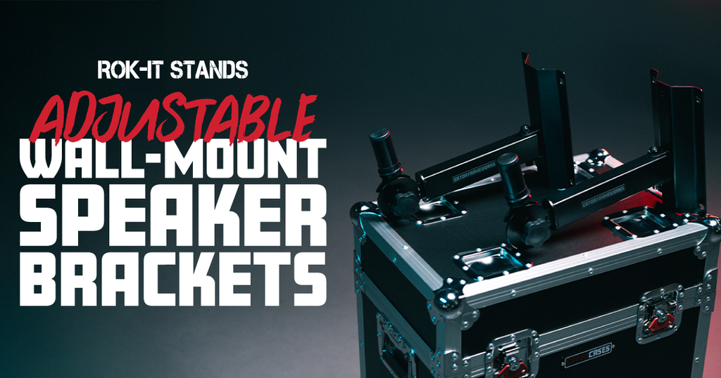 Adjustable Wall-Mount Speaker Brackets