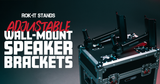 Adjustable Wall-Mount Speaker Brackets