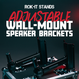 Adjustable Wall-Mount Speaker Brackets