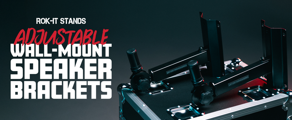 Adjustable Wall-Mount Speaker Brackets