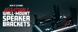 Adjustable Wall-Mount Speaker Brackets