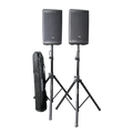 Aluminum Tripod Speaker Stand Set with Bag