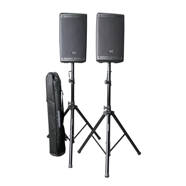Aluminum Tripod Speaker Stand Set with Bag