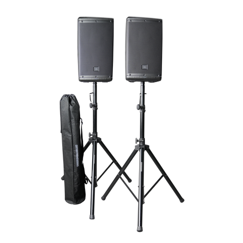 Aluminum Tripod Speaker Stand Set with Bag