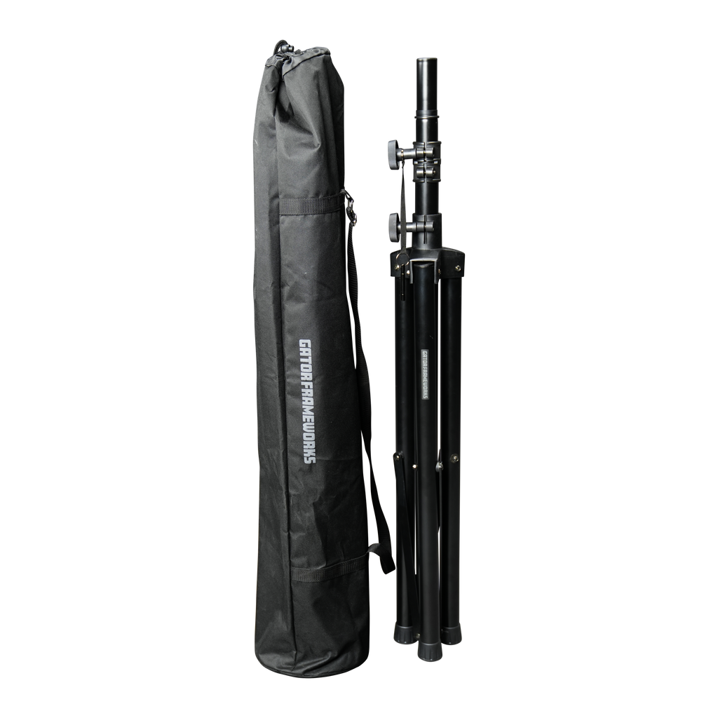 Aluminum Tripod Speaker Stand Set with Bag