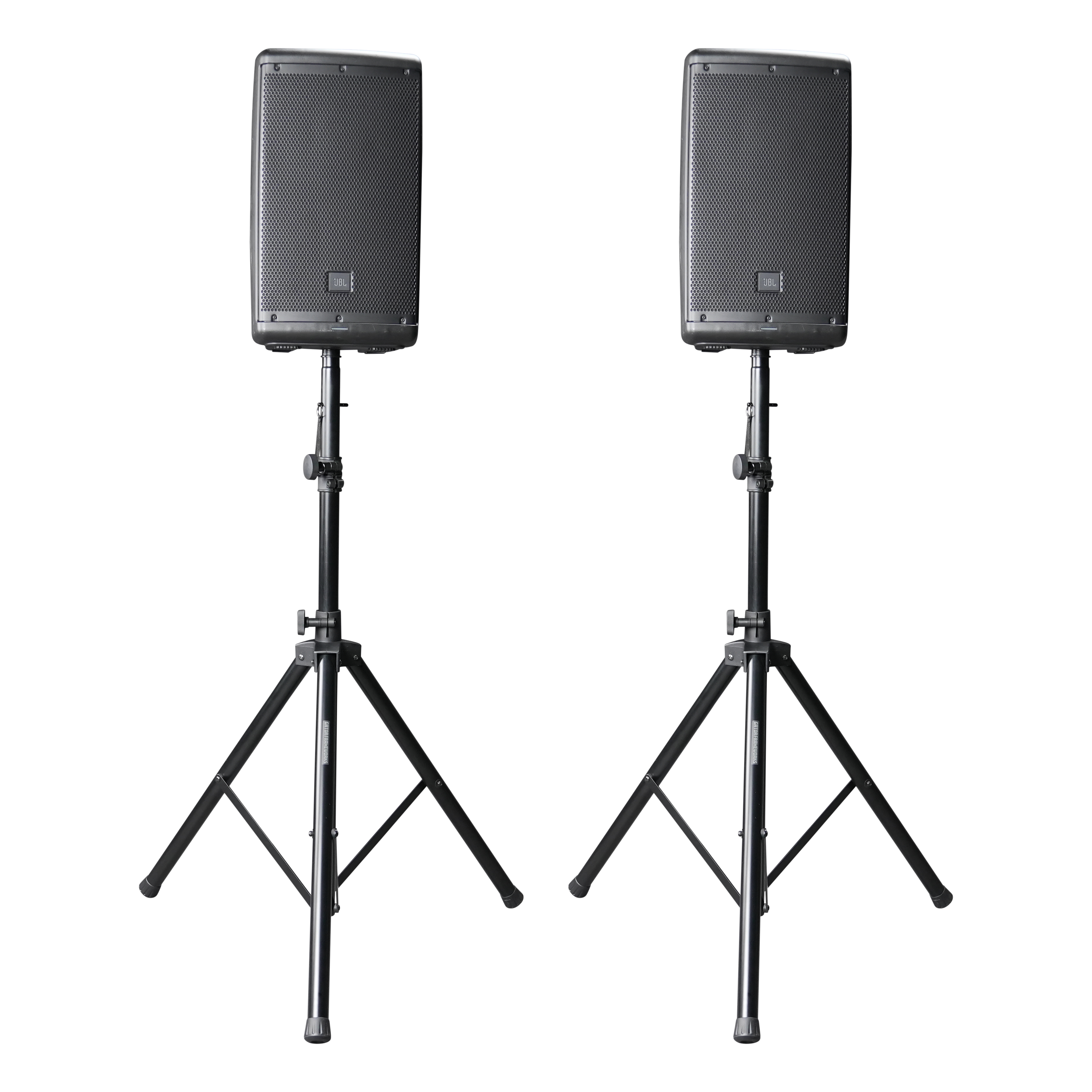 Aluminum Tripod Speaker Stand Set with Bag