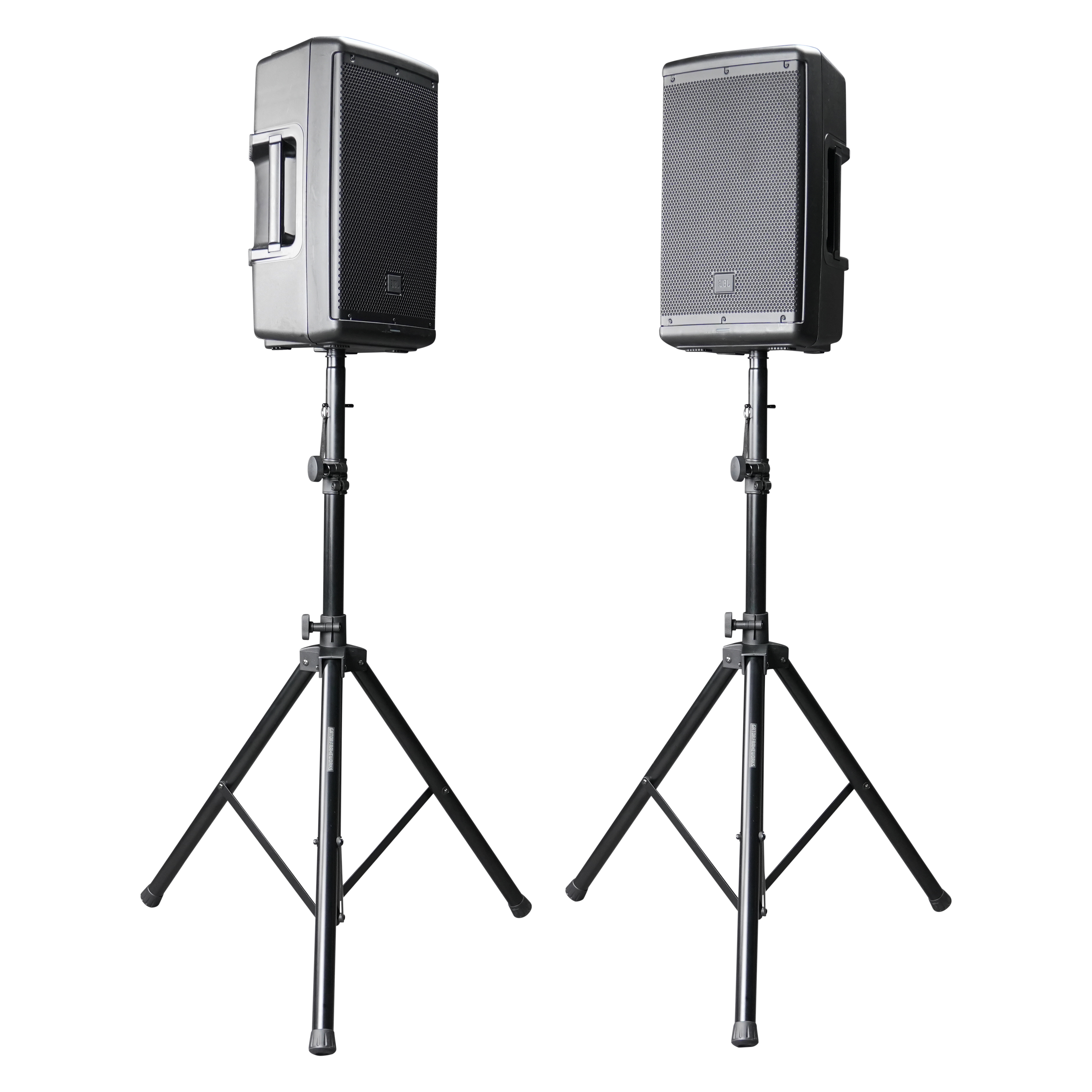 Aluminum Tripod Speaker Stand Set with Bag