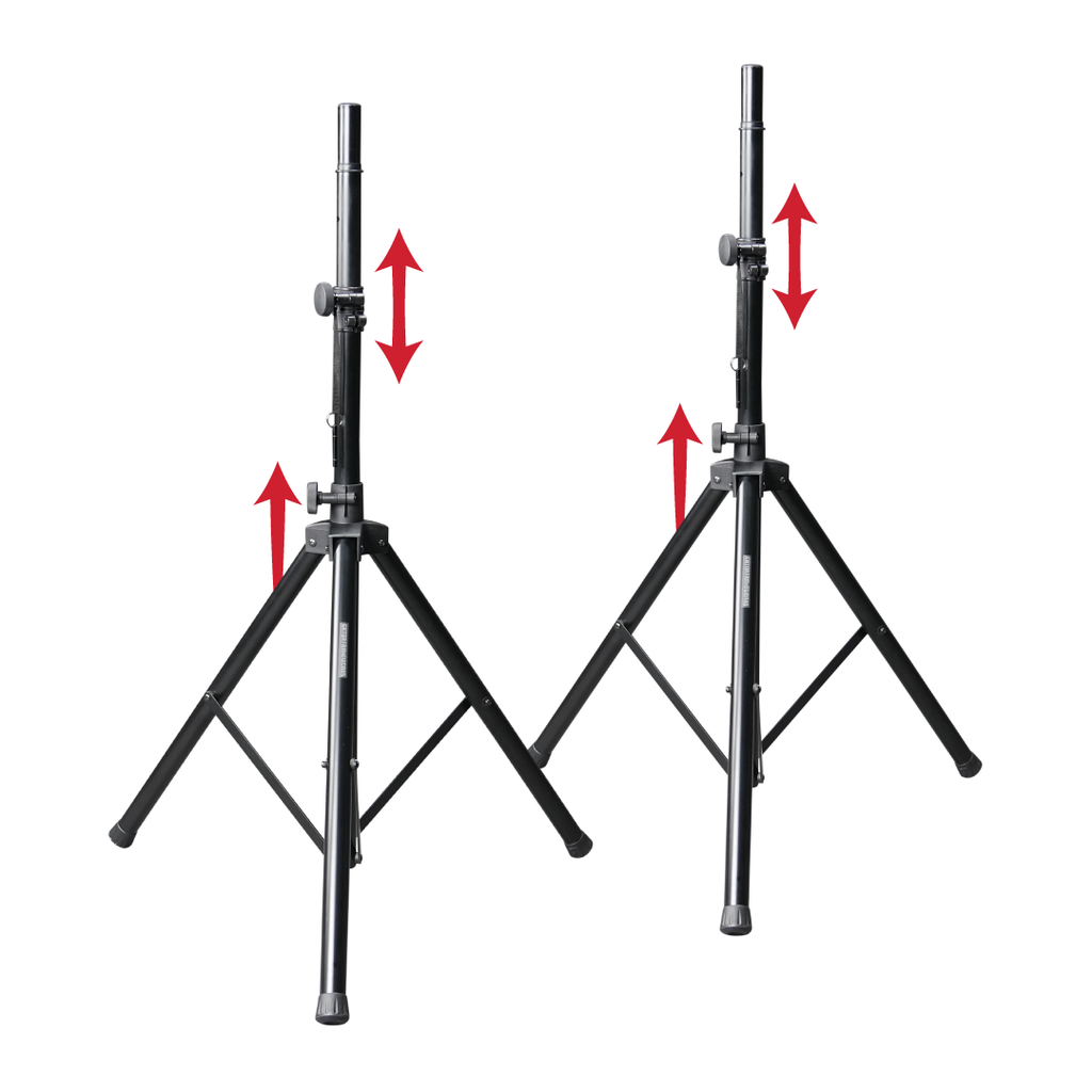 Aluminum Tripod Speaker Stand Set with Bag
