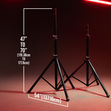 Aluminum Tripod Speaker Stand Set with Deluxe Bag