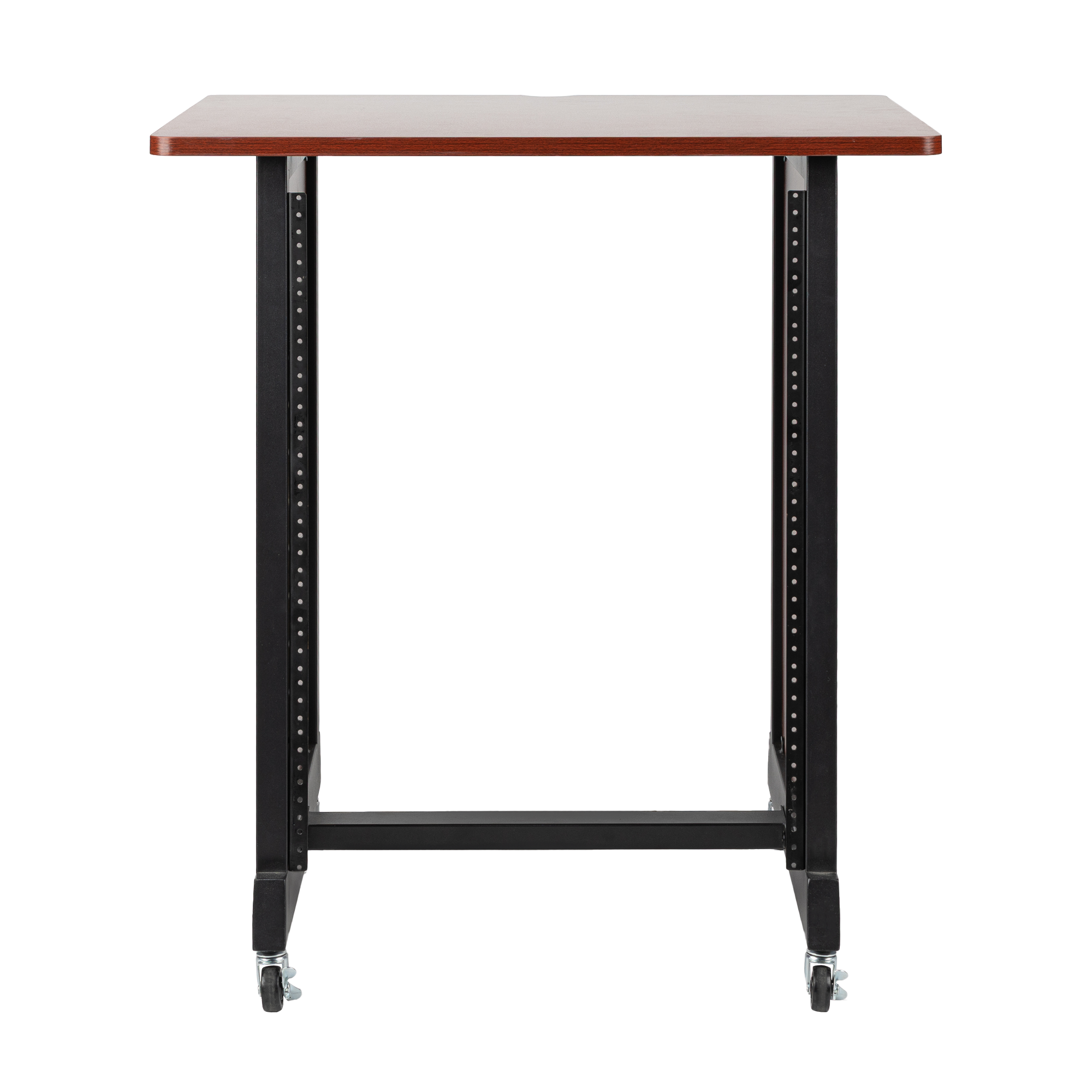 14U Wood Rack Cabinet, Cherry