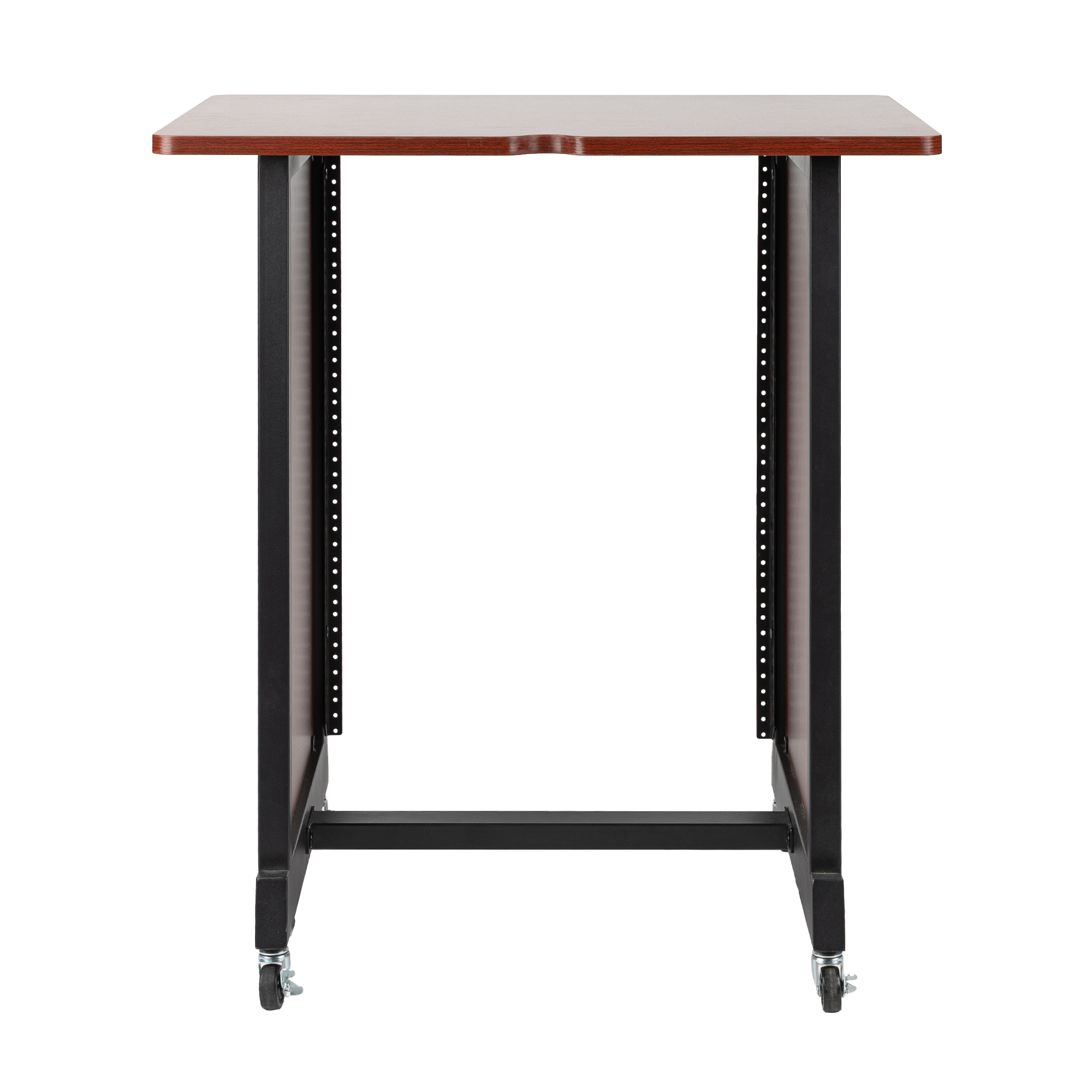 14U Wood Rack Cabinet, Cherry