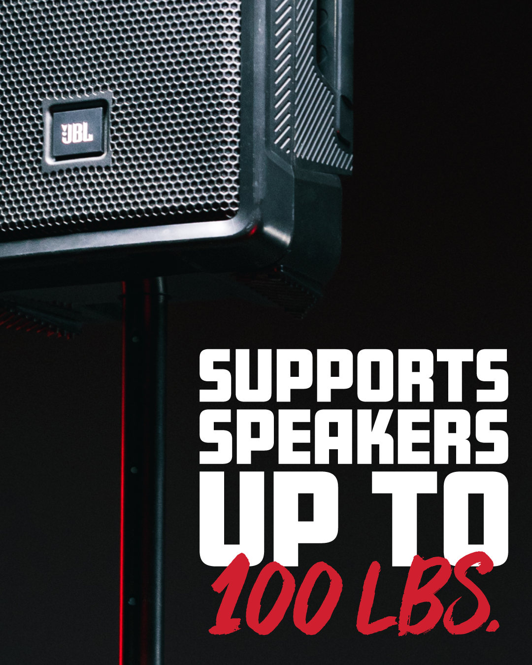 Subwoofer Pole with M20 Threading