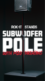 Subwoofer Pole with M20 Threading
