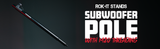Subwoofer Pole with M20 Threading