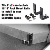 ATA Flight Case For Pioneer PRIME 4 MK2 DJ Controller with 1U Rack Space and Wheels