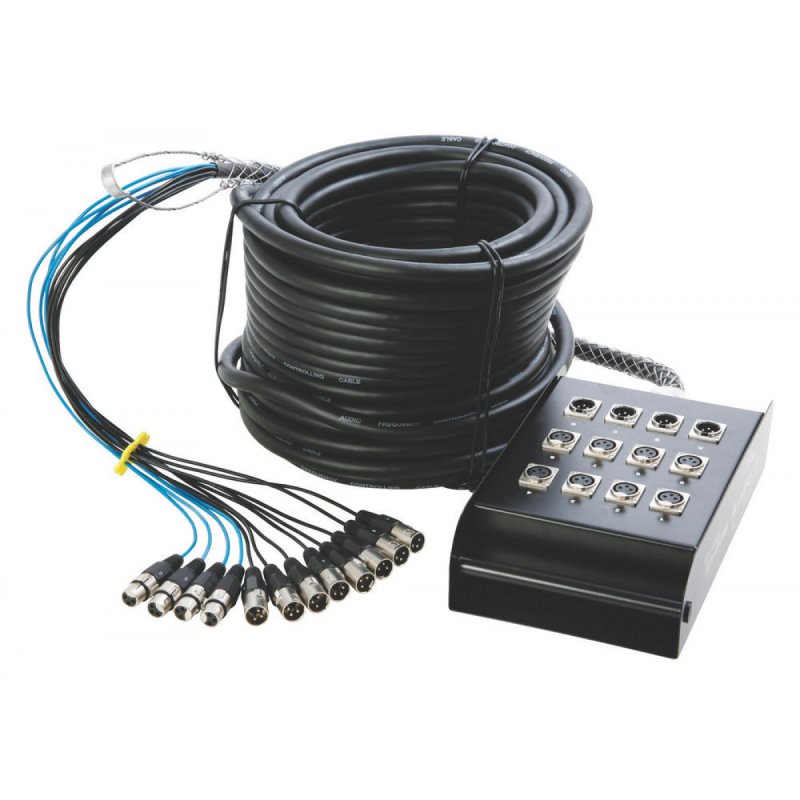 100' 8-Channel/4-Return Stage Snake