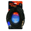 Speakon Cable with Neutrik Connectors (10', NL2-QTR)