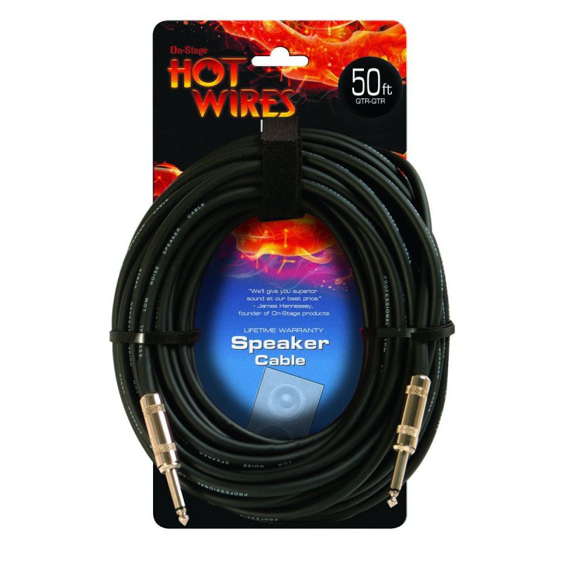 Speaker Cable (50', QTR-QTR)