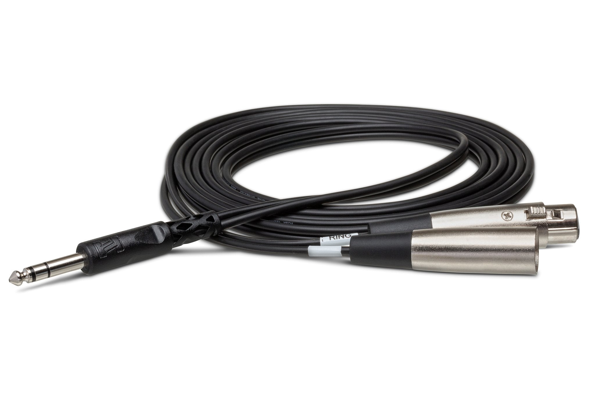 Insert Cable, 1/4 in TRS to XLR3M and XLR3F - Full