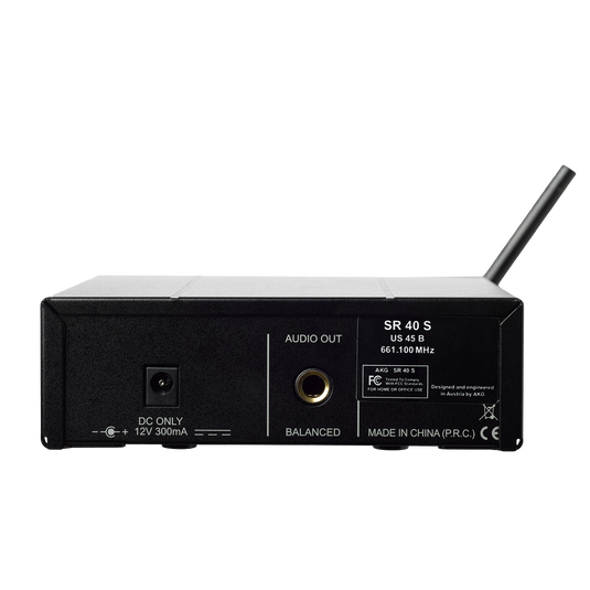 WMS40 Mini Single Vocal Set