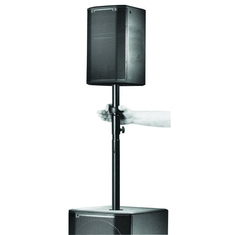 Adjustable Subwoofer Attachment Shaft with Locking Adapter
