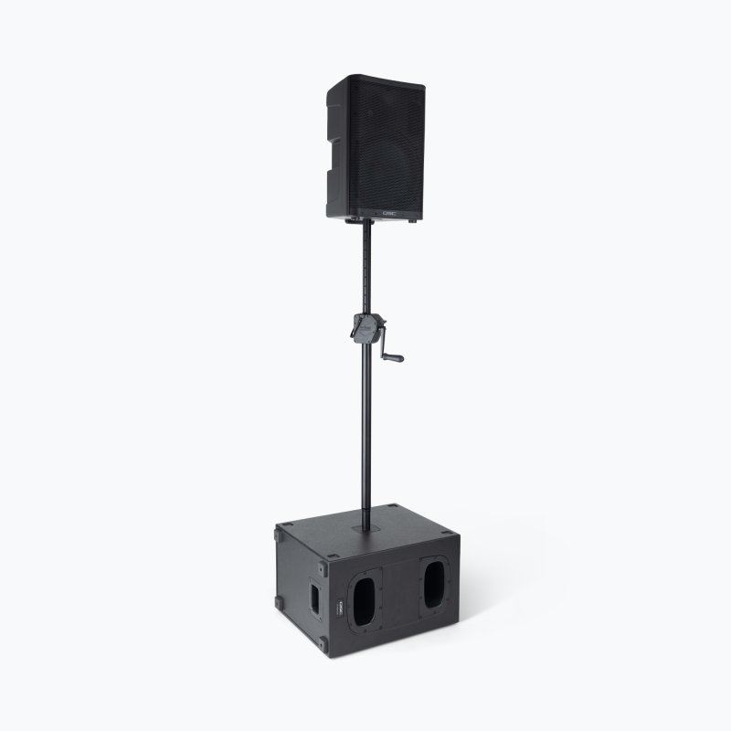 Crank-Up Subwoofer Pole