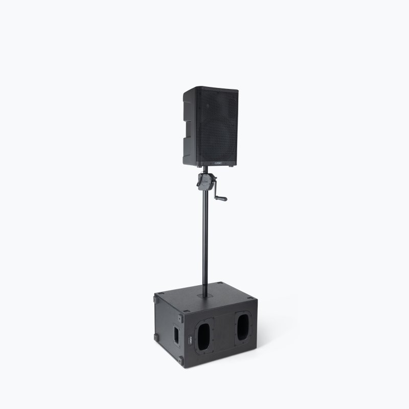 Crank-Up Subwoofer Pole