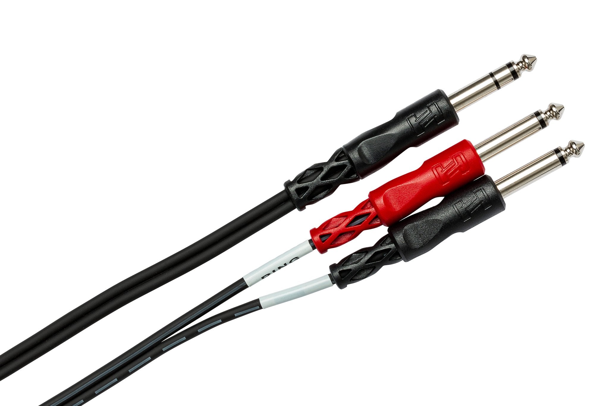 Insert Cable, 1/4 in TRS to Dual 1/4 in TS - Angle
