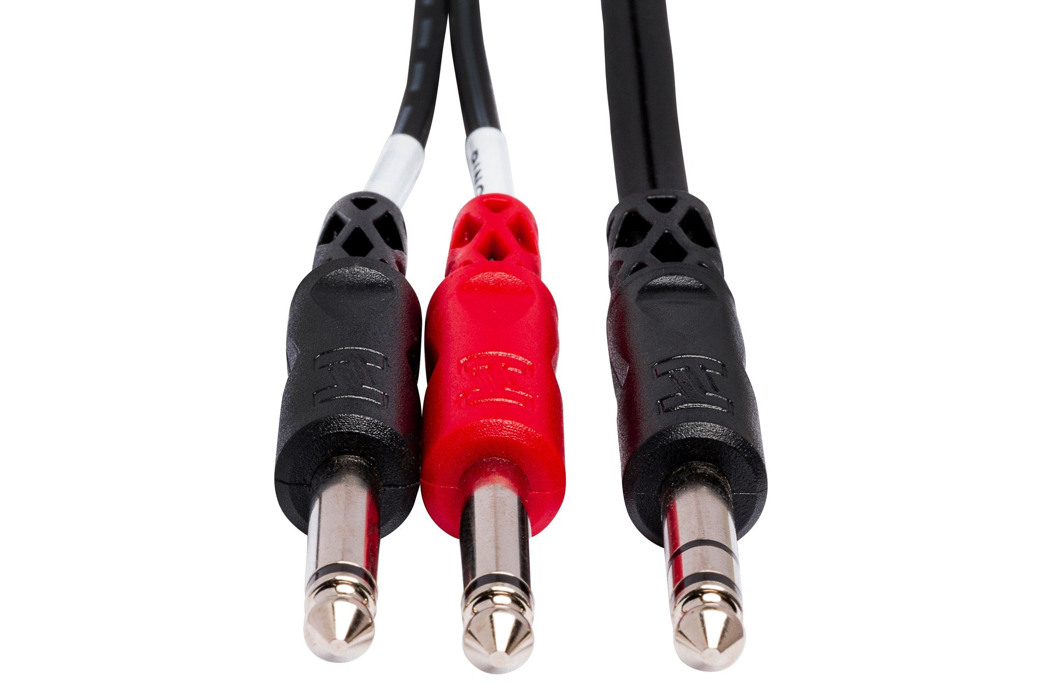 Insert Cable, 1/4 in TRS to Dual 1/4 in TS - Front