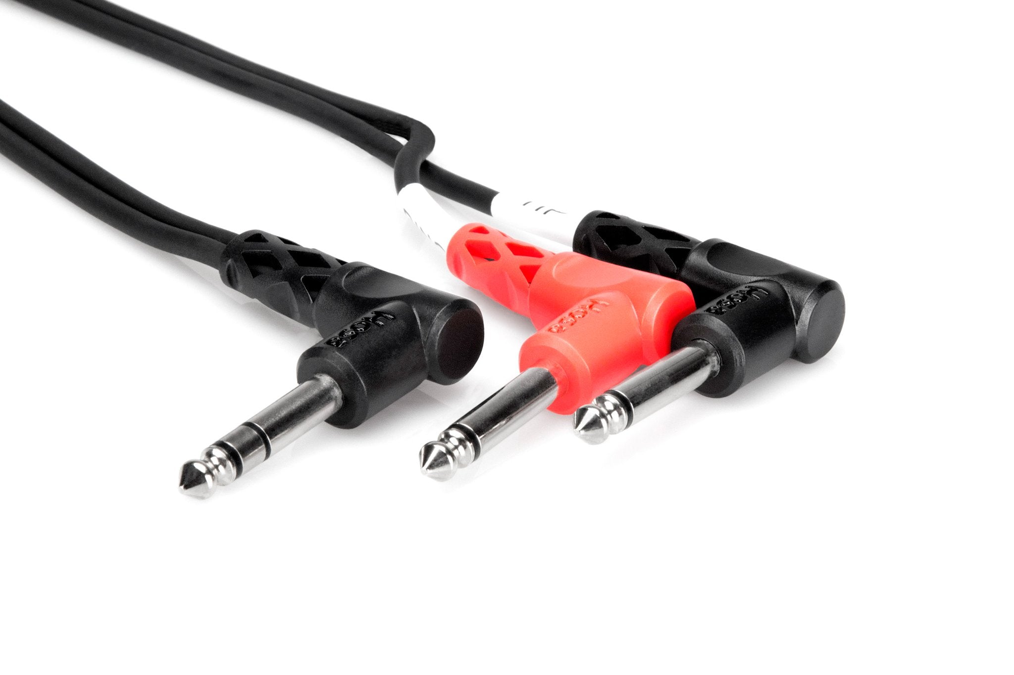Insert Cable, Right-angle 1/4 in TRS to Dual Right-angle 1/4 in TS, 1 m - RGB 2400