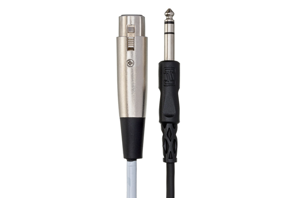 Balanced Interconnect, XLR3F to 1/4 in TRS - Connector