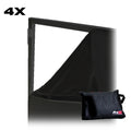 Replacement Four Panel x4 Scrim Kit for ProX Facades Black Fabric