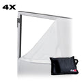 Replacement Four Panel x4 Scrim Kit for ProX Facades White Fabric