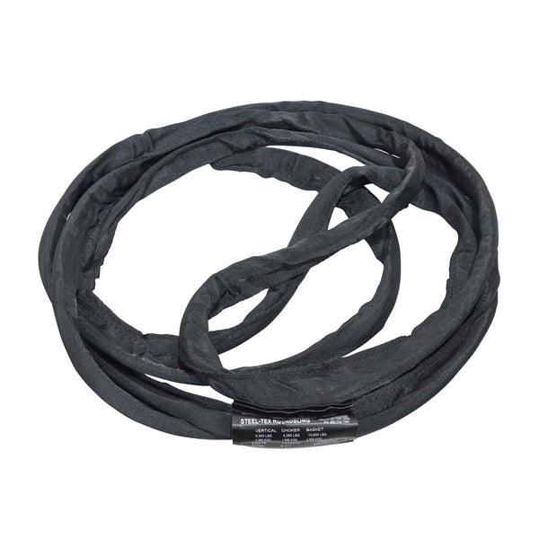 9ft SpanSet slings truss rigging SteelTex™ Round Stage with aircraft steel cable inside - Made in USA